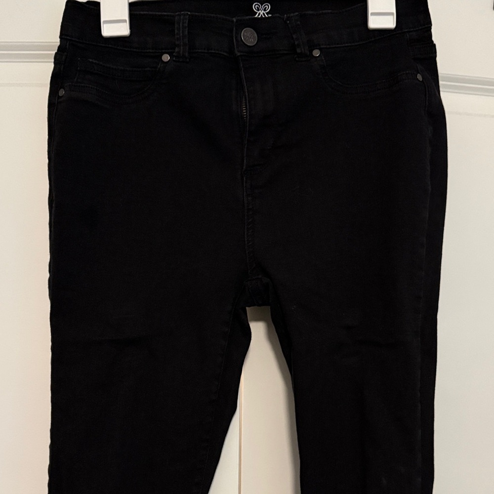 Rafaella Women's Classic Black Skinny Jeans